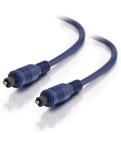 C2G 3m Velocity Toslink Optical Digital Cable audio kabel Zwart