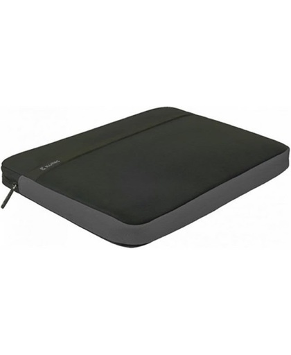 Stevige Laptop Sleeve voor Hp Probook 450, neopreen laptophoes cq tas, zwart , merk by i12Cover
