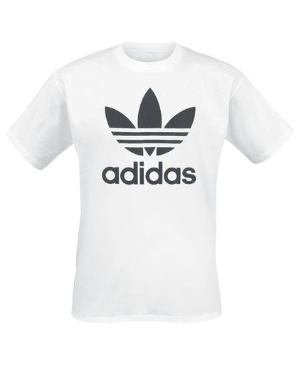 Adidas Trefoil T-Shirt T-shirt wit-zwart