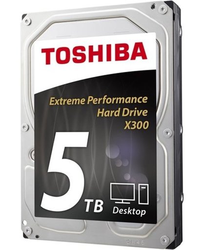 Toshiba X300 5TB HDD 5000GB SATA III interne harde schijf