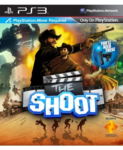 The Shoot + Gun Attachment - PlayStation Move
