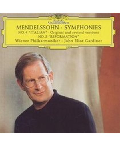 Mendelssohn: Symphony no 4 & 5 / Gardiner, Vienna PO