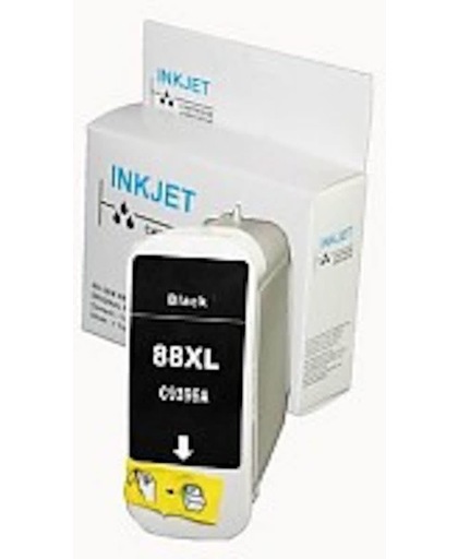 inkt cartridge voor Epson T0611 zwart wit Label|Toners-en-inkt