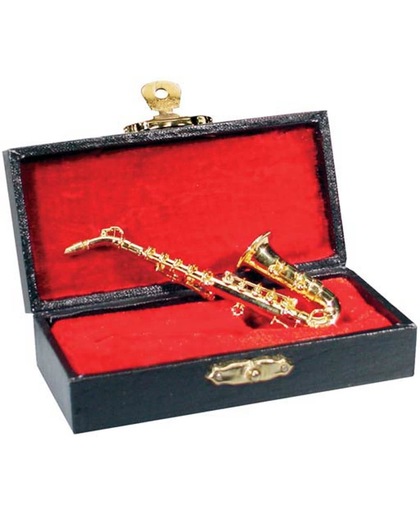 Miniatuur Alt Saxofoon met Koffer 8,5cm | STAGELITE