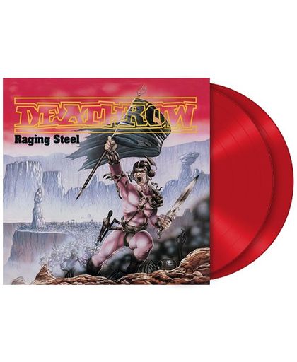 Deathrow Raging steel 2-LP rood