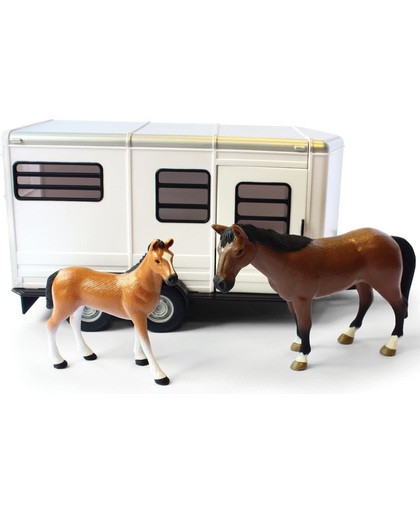 Britains Horse Trailer With Horse And Foal