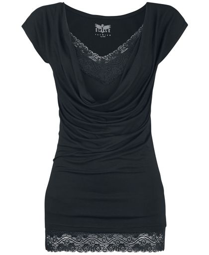 Black Premium by EMP Emma Girls shirt zwart-zwart