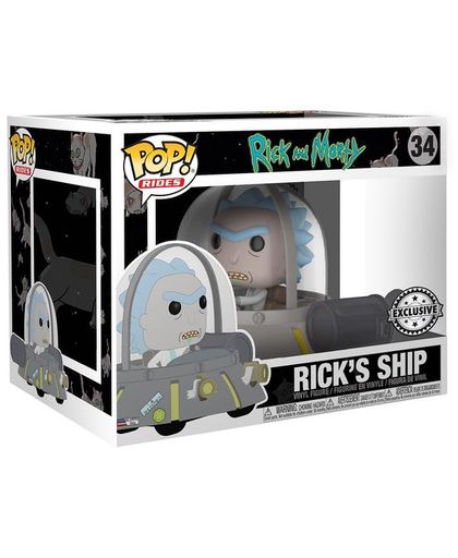 Rick And Morty Rick&apos;s Ship Vinylfiguur 34 Verzamelfiguur standaard