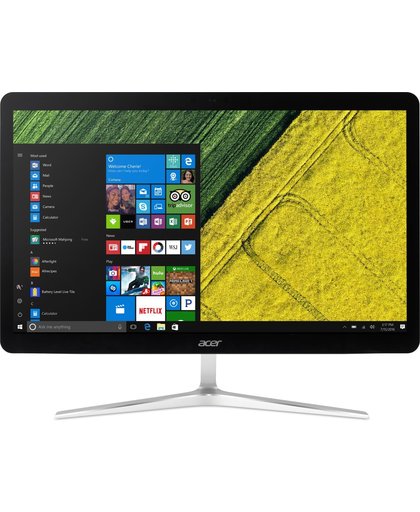 Acer Aspire U27-880 68,6 cm (27") 1920 x 1080 Pixels Touchscreen 2,70 GHz Zevende generatie Intel® Core™ i7 i7-7500U Zwart, Zilver Alles-in-één-pc