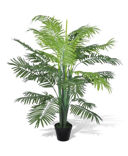 Kunstplant Phoenix palmboom met pot 130 cm