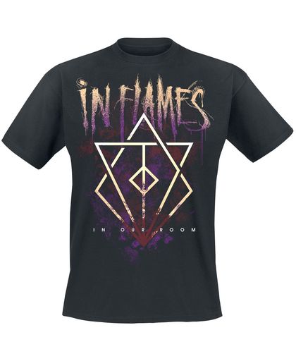 In Flames In Our Room T-shirt zwart