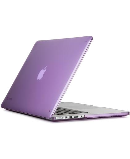 Speck Seethru - Laptop Cover / Hoes voor MacBook Pro Retina 15 inch -  Haze Purple / Radiant Orchid