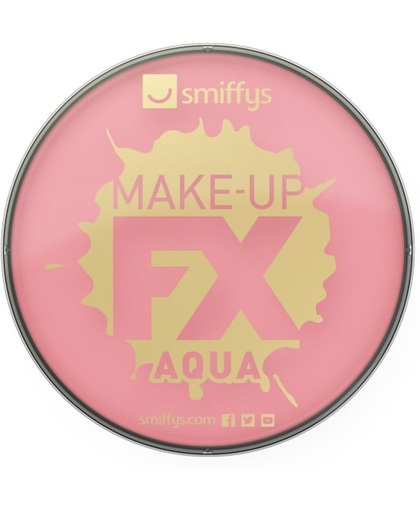 Smiffys Pink Make-Up FX, Aqua Face