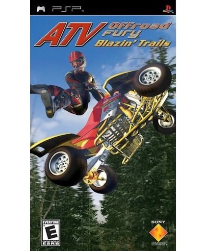 Sony ATV Offroad Fury: Blazin' Trails, PSP PlayStation Portable (PSP) Engels video-game