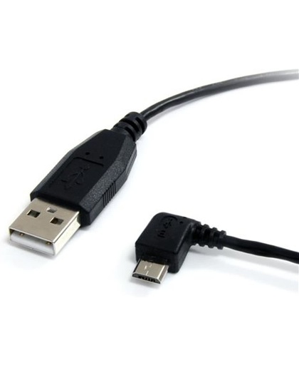 StarTech.com 91 cm micro A naar linkshoekige micro B USB-kabel