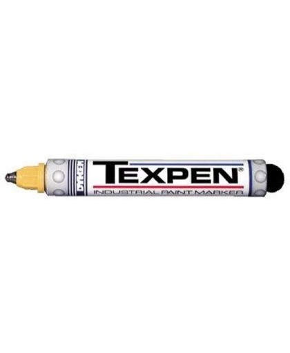 2 stuks Dykem Texpen metal marker Wit (medium stalen tip) - paint marker