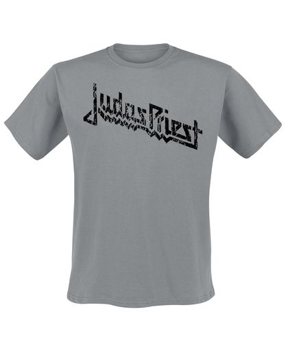 Judas Priest Vintage Logo T-shirt grijs