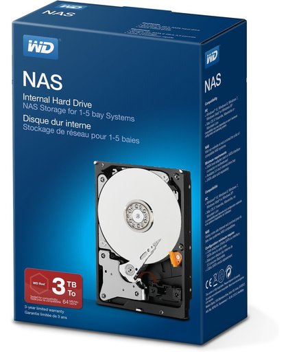 Western Digital Desktop Networking interne harde schijf HDD 3000 GB SATA III