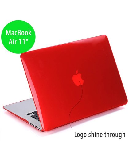 Hardcase hoes MacBook Air 11 inch rood