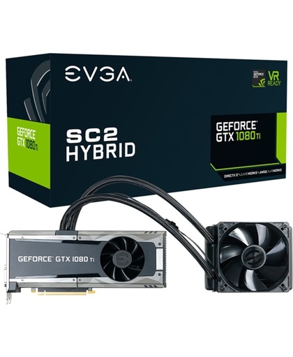 EVGA 11G-P4-6598-KR GeForce GTX 1080 11GB GDDR5X videokaart