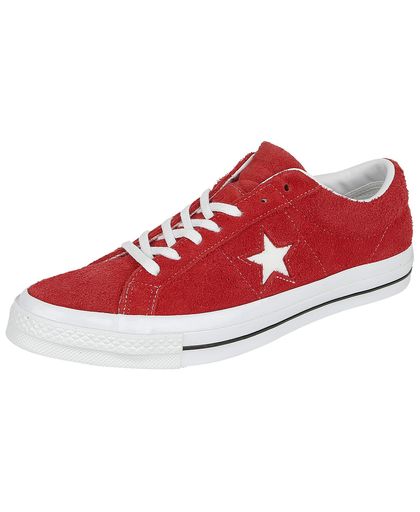 Converse One Star - OX Sneakers rood-wit