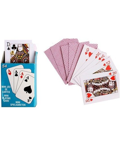 12 stuks mini kaart spelletjes - uitdeelcadeautjes