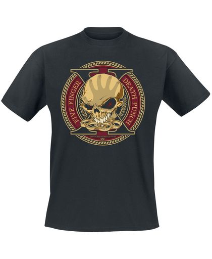 Five Finger Death Punch Decade Of Destruction T-shirt zwart