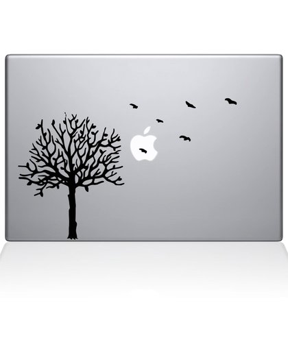 Birds in a tree at night MacBook 13" skin sticker