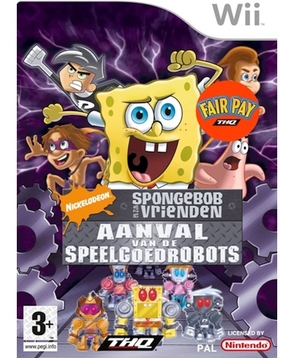 Spongebob - Aanval Van De Robots