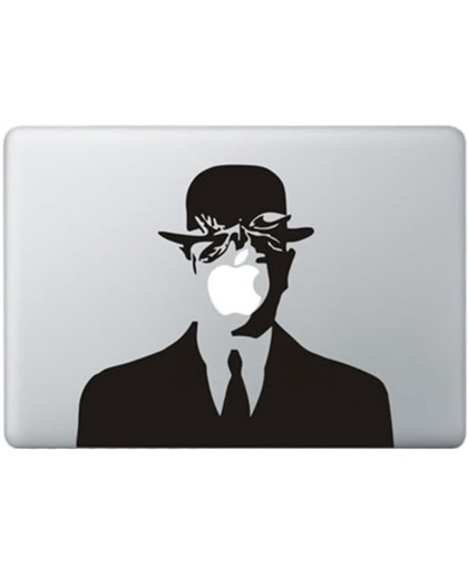 Kunstenaar Magritte MacBook 13" skin sticker