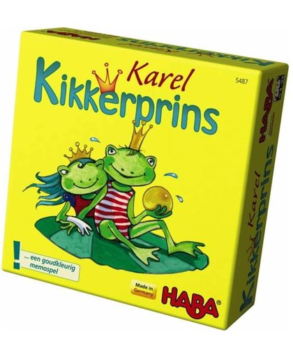 Haba Spel Spelletjes vanaf 4 jaar Karel Kikkerprins
