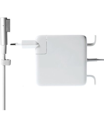 Shop4 - MacBook 15 inch Pro MagSafe 1 60W - Lichtnetadapter Oplader Wit