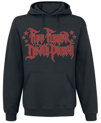 Five Finger Death Punch Justice-Graffiti Trui met capuchon zwart
