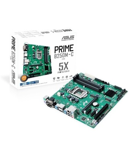 ASUS PRIME B250M-C LGA 1151 (Socket H4) Intel® B250 micro ATX
