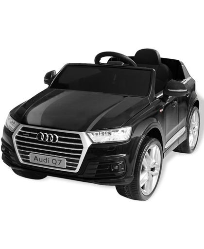 vidaXL Elektrische speelgoedauto Audi Q7 6 V zwart