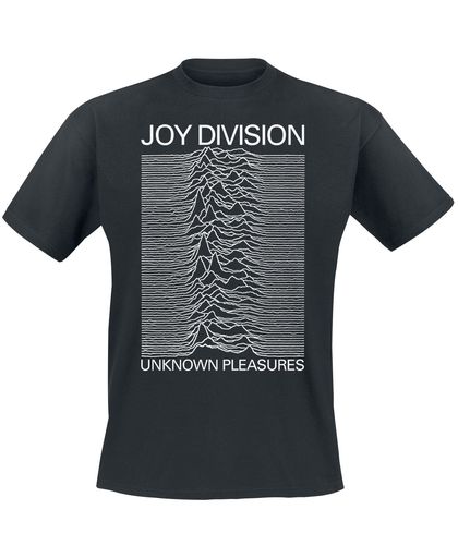Joy Division Unknown Pleasures T-shirt zwart