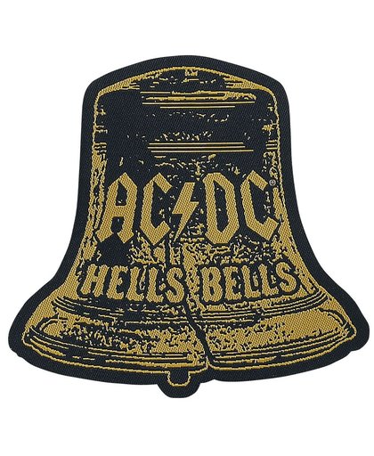 AC/DC Hells Bells Cut-Out Embleem meerkleurig