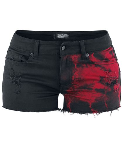 Rock Rebel by EMP Feel Good Hit Of The Summer Girls hotpants rood