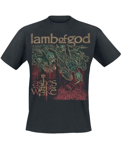 Lamb Of God Ashes of the Wake T-shirt zwart