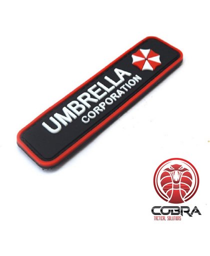 3D PVC Patch Umbrella Corporation Logo - Resident Evil met velcro