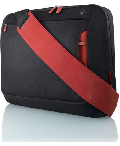 Belkin Notebook Messenger Tas voor 17 inch notebooks - Zwart / Rood