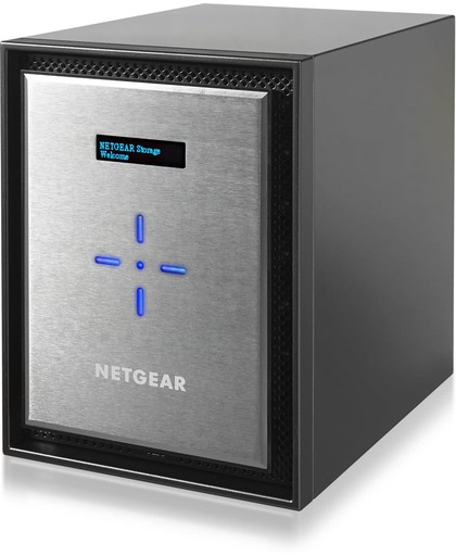 Netgear ReadyNAS 526X Ethernet LAN Mini Toren Zwart, Zilver NAS