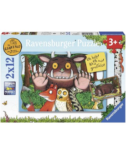 Ravensburger The Gruffalo - Twee puzzels van 12 stukjes - kinderpuzzel