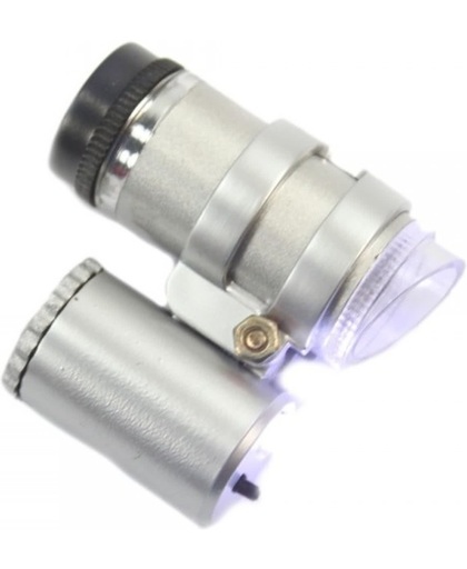 45x Mini Zak microscoop vergrootglas LED Juwelier loep