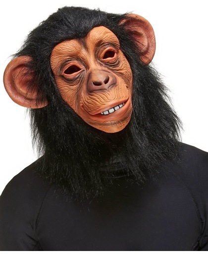 Apen masker voor volwassenen  - Verkleedmasker - One size