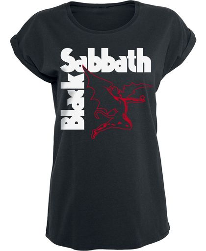 Black Sabbath Creature Girls shirt zwart