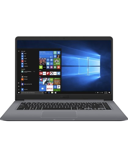 ASUS VivoBook 15 X510UR-BQ118T Grijs Notebook 39,6 cm (15.6") 2,50 GHz Zevende generatie Intel® Core™ i5 i5-7200U
