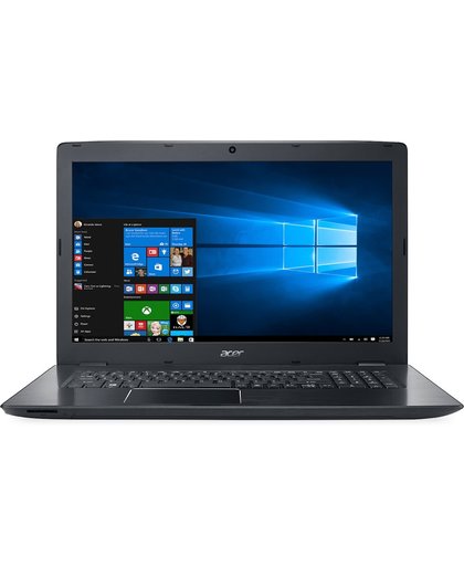 Acer Aspire E5-774-30C7 Zwart Notebook 43,9 cm (17.3") 1600 x 900 Pixels 2,3 GHz Zesde generatie Intel® Core™ i3 i3-6100U