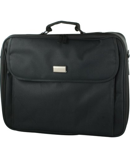 DELTACO NV-147 Laptop tas, 15 / 15.4 / 17 ", draaggreep, schouderriem, 4 vakken, zwart