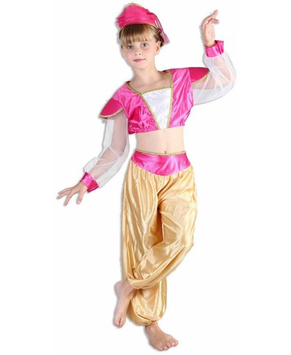 Luxe Oosterse danseres kostuum voor meisjes - Verkleedkleding - Maat 140/146